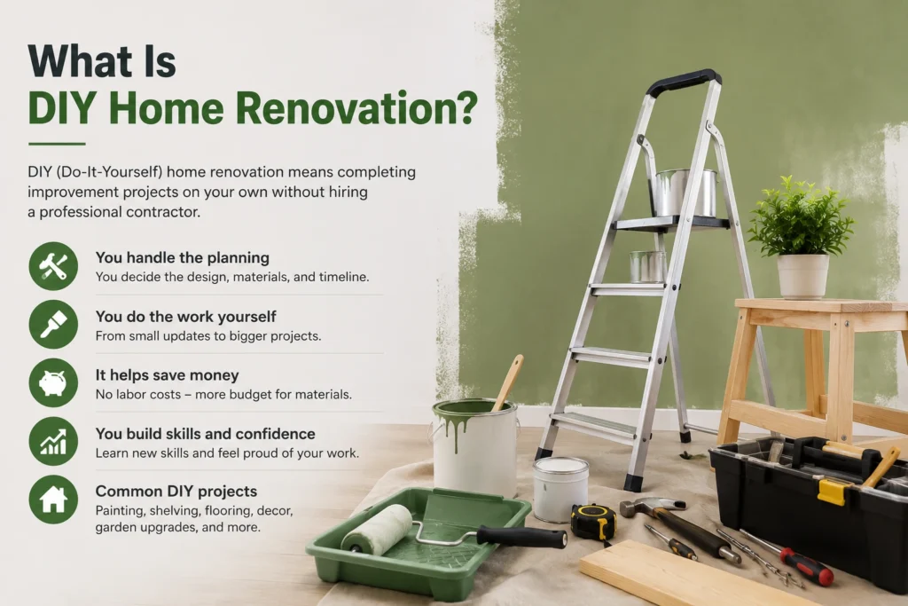What Is DIY Home Renovation?