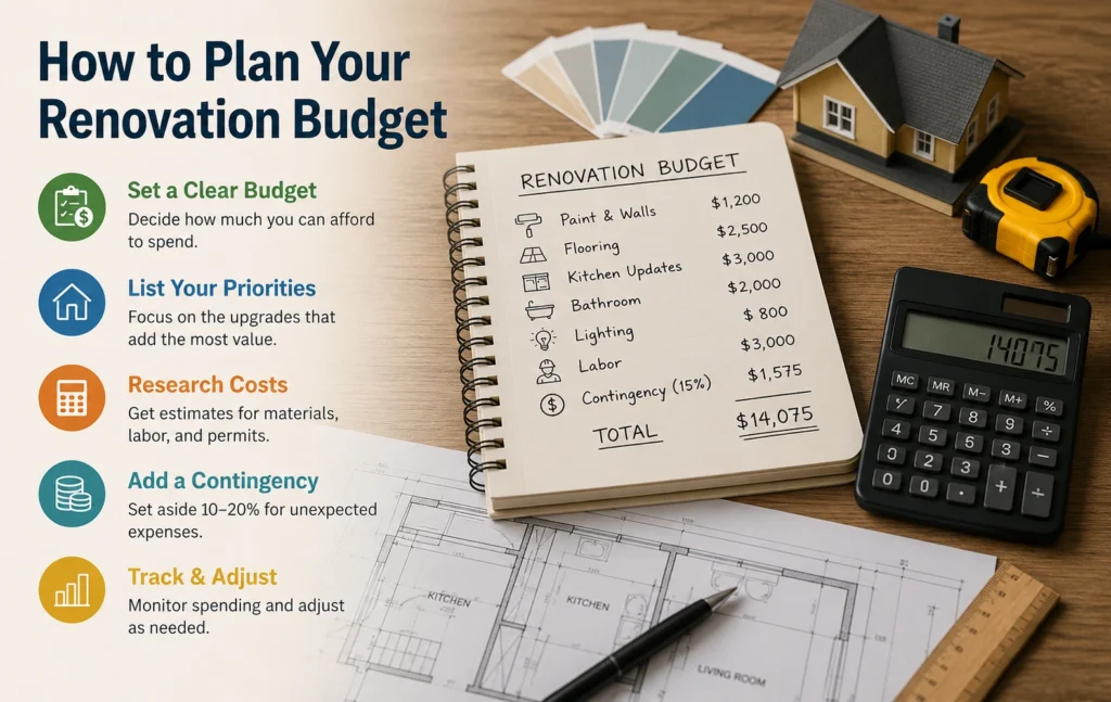 How to Plan Your Renovation Budget