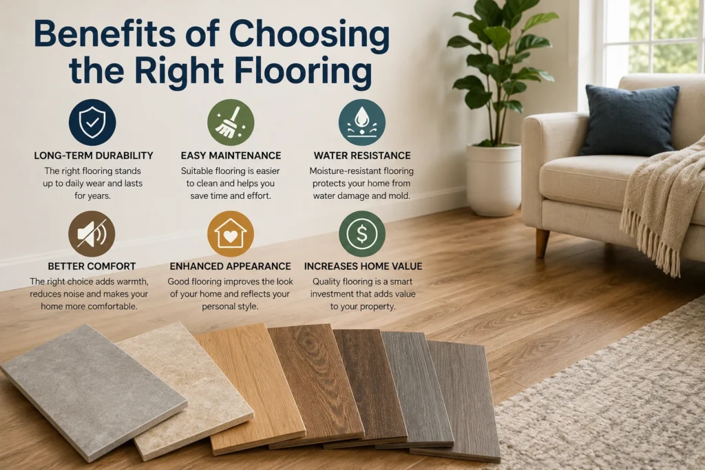 Benefits of Choosing the Right Flooring