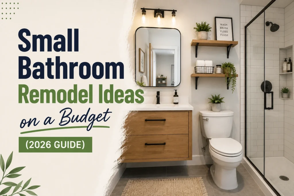 Small Bathroom Remodel Ideas on a Budget (2026 Guide)