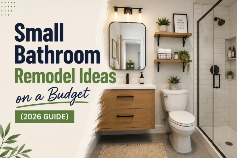 Small Bathroom Remodel Ideas on a Budget (2026 Guide)