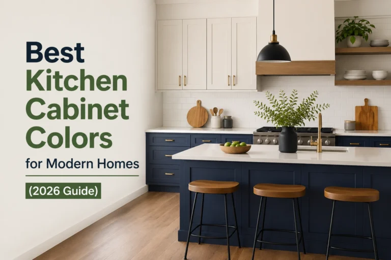 Best Kitchen Cabinet Colors for Modern Homes (2026 Guide)
