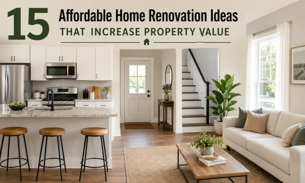 Affordable Renovations That Increase Property Value